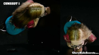 Blowjob POV 2021.10.13 Audrey Madison First Glory Hole POV XXX