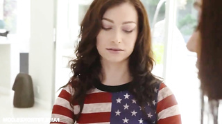 4th of July Threesome - Ariella Ferrera and Jennifer Jacobs