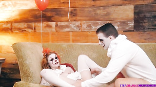 Halloween Family Brother Fuck 2021.10.22 Scarlet sex Stop Clowning Around Stepsis XXX Free Porno xxx
