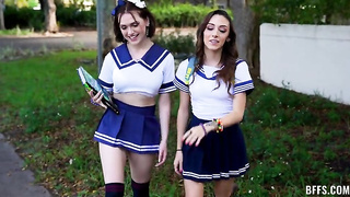 3 girls and 1 guy 2021.11.02 Dani Blu sex porn And Brighton Blaze The School Skippers XXX New