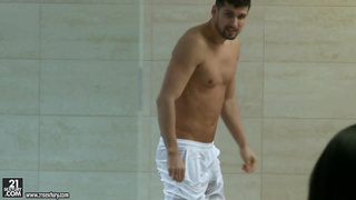 Anissa and the Swimmer's Anal Training -- Anissa Kate