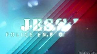 Jesse Jane Cuffs And Stuffs A Mega Huge Cock