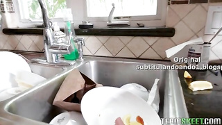 Diamond banks- Apuesta con mi hermana termina en anal Sub