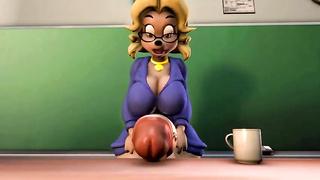 futa milf fucking futa teaher