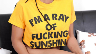 Incredibly gorgeous Kira Noir sucks and fucks a big dick