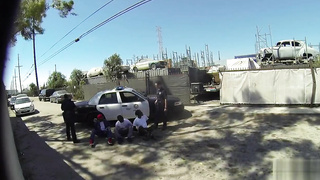 Sheena Ryder Is A Dirty Cop That Gets Fucked By Three Bbc