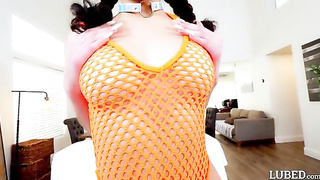 New Porn Free 2022.04.19 Angel Gostosa Wet In Fishnets XXX Video