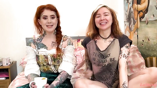 Amateur Lesbian Video Eva And Roo You Spin Me Right Round XXX