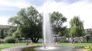 Amateur sex in the nature