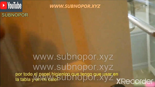 Hermanastra follada por vergota de hermanastro sub español