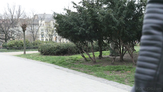 ZAZIE SKYMM Cum in the crotch of a sexy blonde