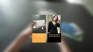 POV - MILF and teen pussy and ass starring petite babes