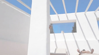 Beauty Porn 2022.09.02 Alissa Foxy Lounging By The Pool Backstage XXX