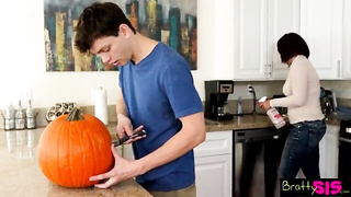 Sis gets nailed by bro