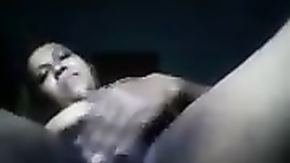 Hard fingers in bathroom with g