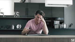 Sex with busty brunete