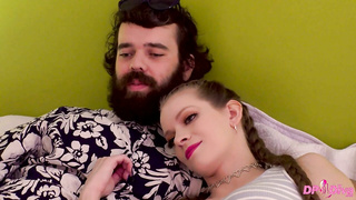 PAWG Babe Is Hungry For A DP With Three Big Dicks