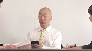 Office Woman's Moist Pantyhose Yu Shinoda