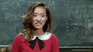Alina Li - 19 Year Old Punished Foreign Exchange Slave