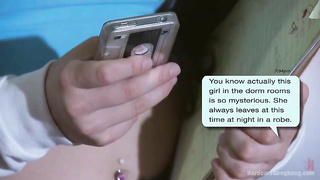 Mandy Muse - 19 year old cutie art student-first time gang bang!