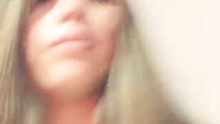 girl shows her bikinis