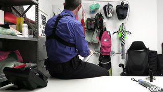 Manager fucks security guard to keep his mouth shut xxx