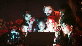 Porn Beer And Loving With Las Bangers BTS XXX