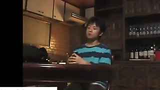 Asian Japanese stepmom and son fall to temptation