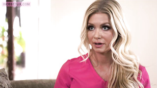 Nurse teaches first aid to two students and they end up having a lesbian threesome