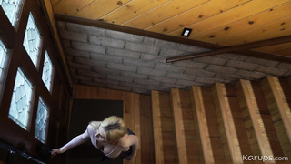 CHRISTIE STEVENS Busty blonde in action