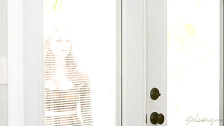 daughter catches her mom and roommate fucking and joins them