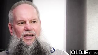 Old man fucked sexy young pervert teen girl HD 720