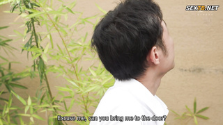 JUQ-197-ENGLISH SUB When I Came Home To The Countryside, I Was  Squeezed By A Neighborhood