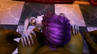 POV Zombie Woman Sucked Orcs Big Dick 2