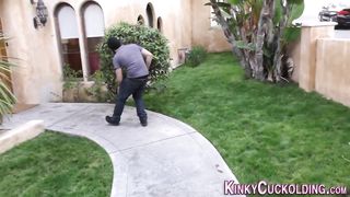 Mistress cuckolds in 3way