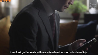 A big breasted wife used for business proposal