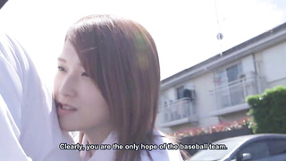 The team manager get fucked by her teammates