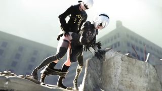 Sexy 3D hentai game characters fucks