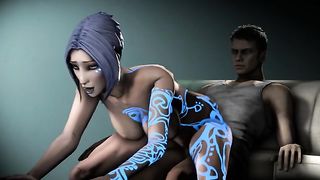 Maya Reverse Cowgirl - Borderlands 3D SFM Por