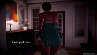 Tía prima y sobrino, se dan cariño mutuamente sub inglés