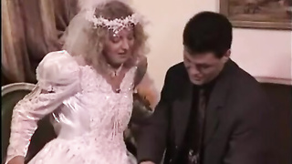 A bride and her bridesmaid's being used