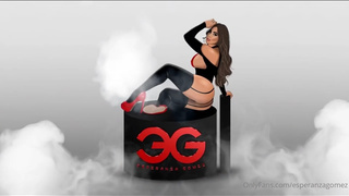 Esperanza Gomez- Busty Latina fucks in a red lingerie