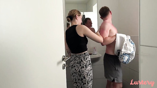 Johanna fucking Lars - Sunburn Blowjob XXX