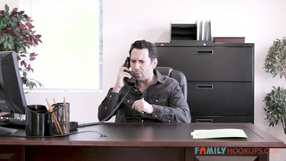 Free Lexi Lore fucks her stepdad for her cam audience xxx