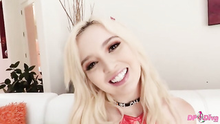 Lexi lore - Innocent Looking Blonde Shows Her Big Gape During DP