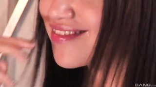 A slut gagging on cock 3