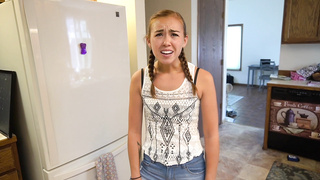 Naughty Step Daughter Blackmails StepDad - 19min