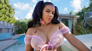 Staring at My Huge Tits?