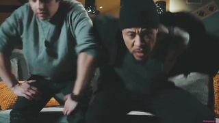 Lauren Phillips - Husband Loses the Bet and Wife Takes BBC