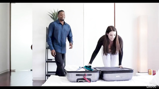 A neighborhood friend visit home to fuck me at last time